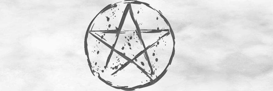 O pentagrama é um sinal de proteção extremamente poderoso usado para criar um amuleto de boa sorte